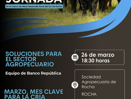 Jornada: Soluciones para el Sector Agropecuario