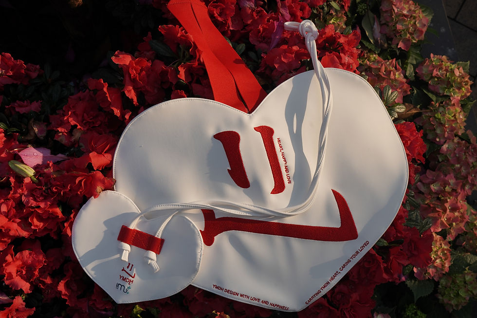Thumbnail: YMDH BIG HEART CLUTCH BAG