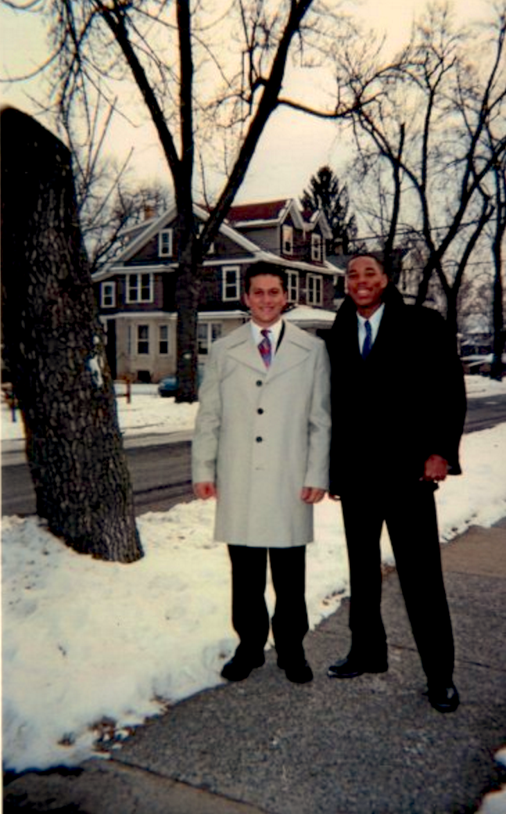 (Director Fraser Kershaw and Producer Carlos Marshall in their youth, Pennsylvania, USA)