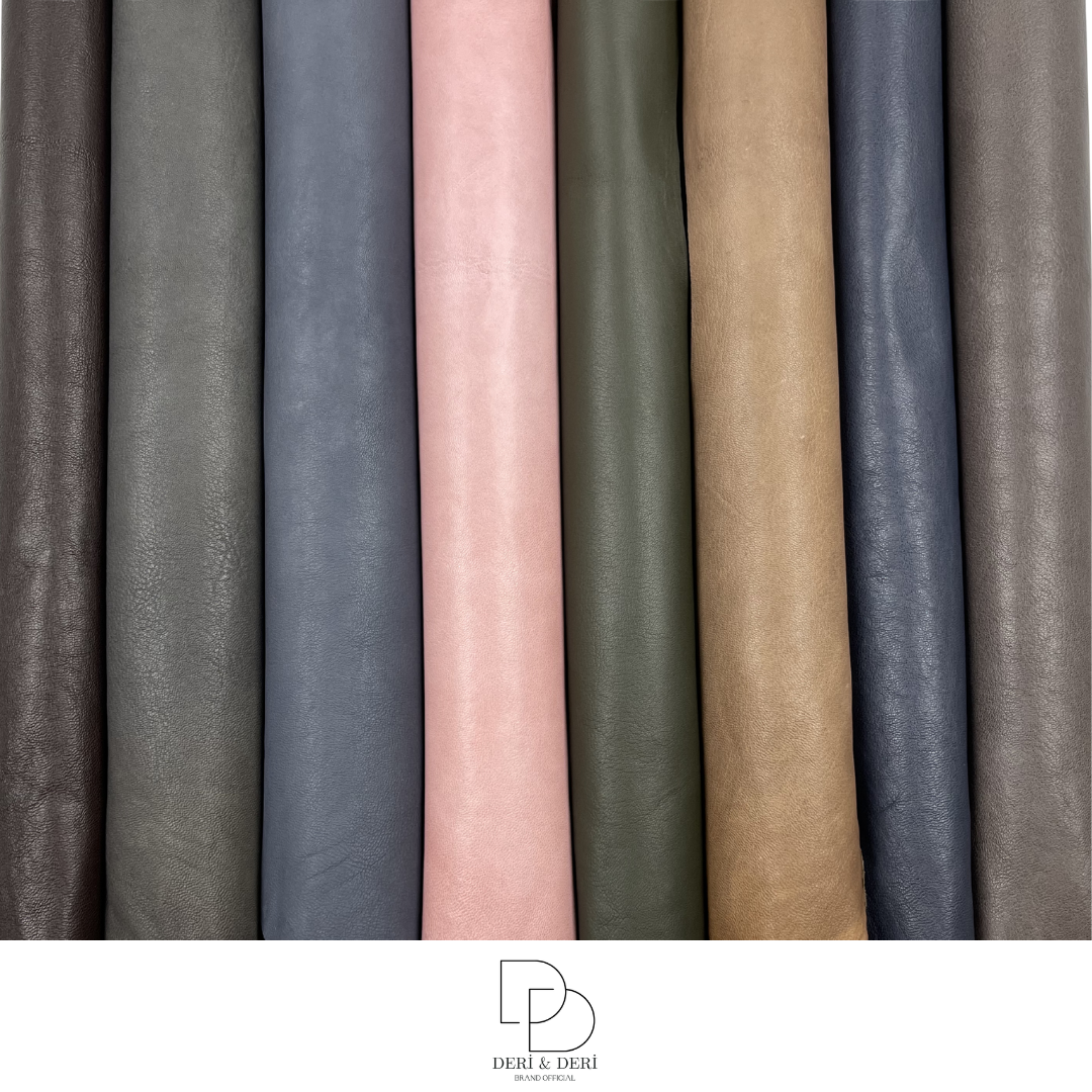 Damarlı Kuzu Derisi – Doğal Dokulu Hakiki Deri 4-5 SF