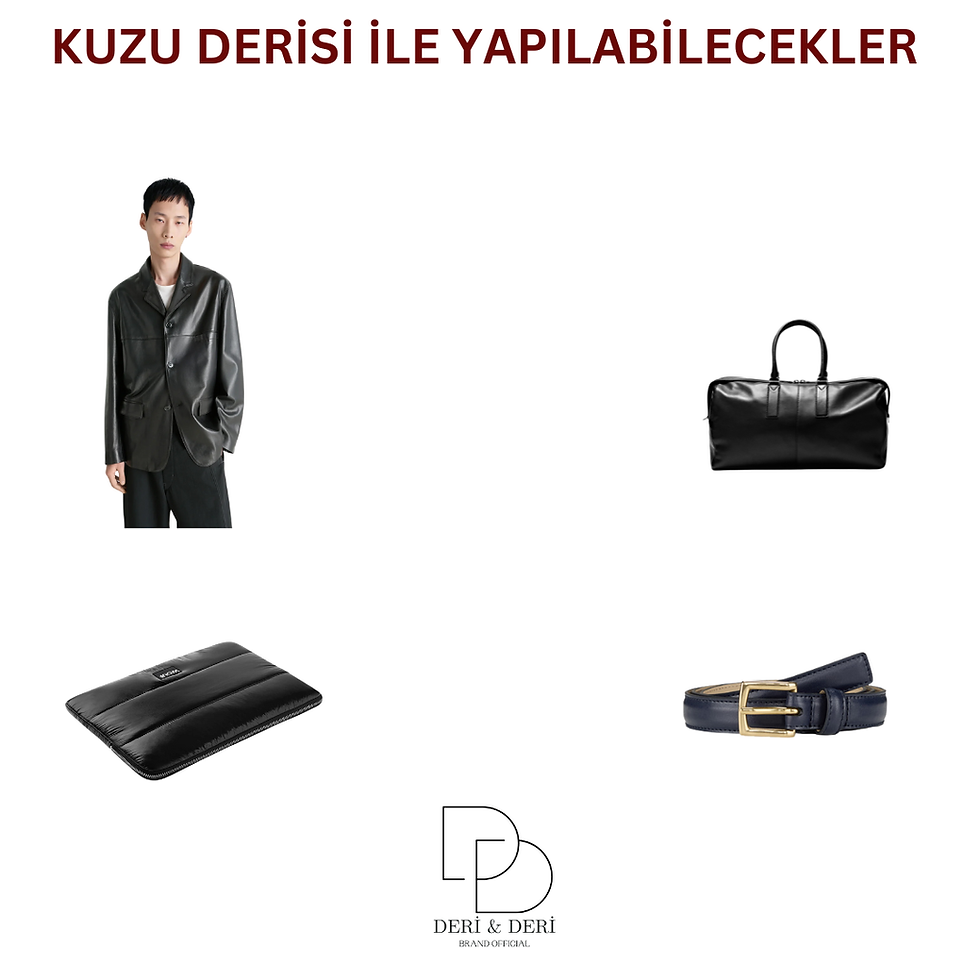 Küçük resim: Parlak Nappa Kuzu Derisi – Premium Seri - Ambra Serisi