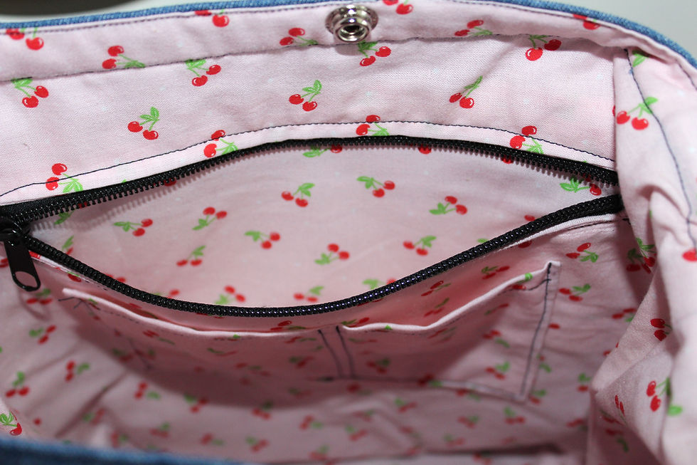 Thumbnail: Denim Cherries Purses