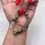 Thumbnail: Kunzite and Dalmatian Jasper Handmade Gemstone Bracelet