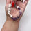 Thumbnail: Howlite and Amethyst Handmade Gemstone Bracelet