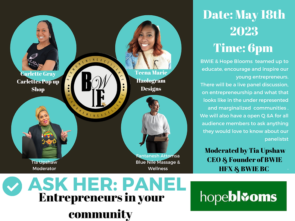 Ask HER: Entrepreneurs in your Community