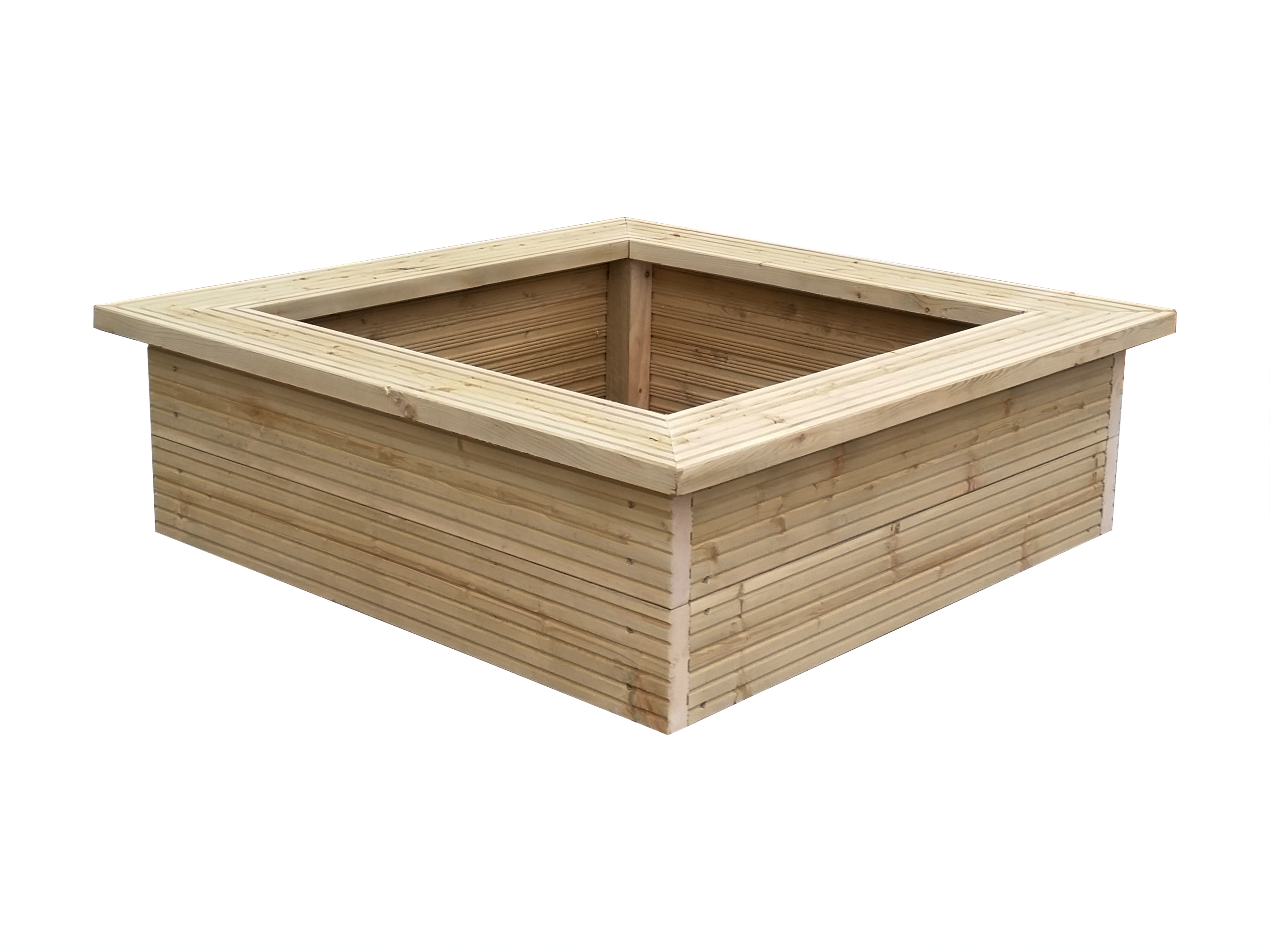 Decorative Decking Raised Garden Bed - Treated Timber - 9 ...