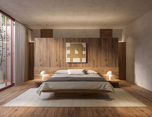Roma norte en venta departamento donde resalta el concreto, madera, diseño y arquitectura.