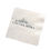 Thumbnail: Beverage Napkin - 3-ply - White - Foil