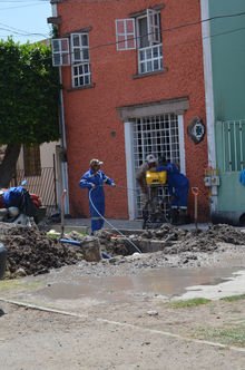 REVISAN CON CAMARA ACUSTICA QUE NO HAYA FALLAS EN LA RED DE AGUA.