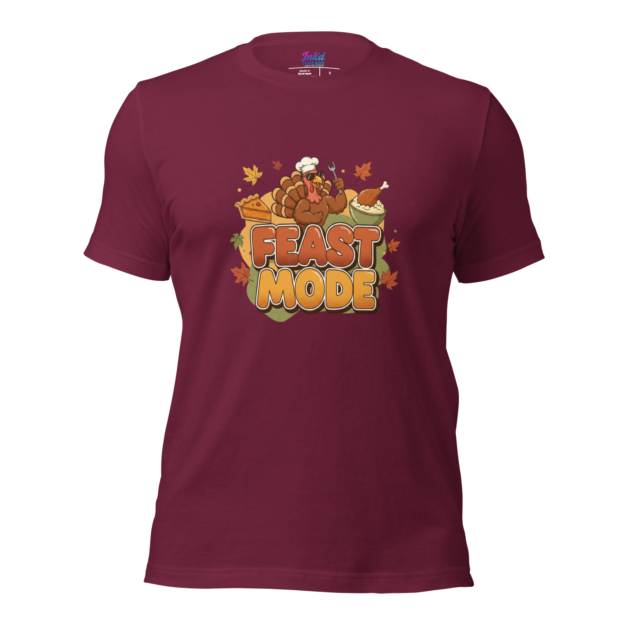 unisex-staple-t-shirt-maroon-front-6913d97b4a8c4.png