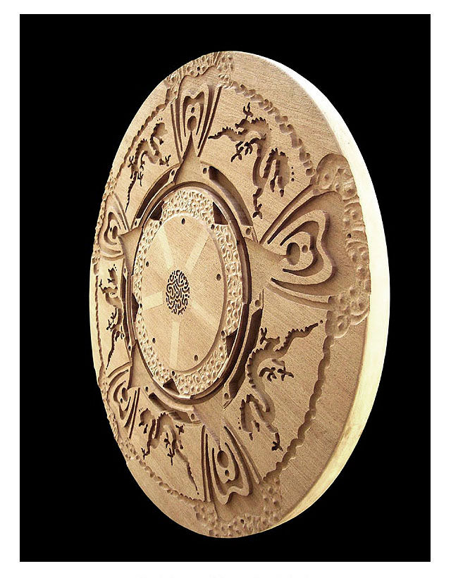 Mandala em madeira ( vendido )