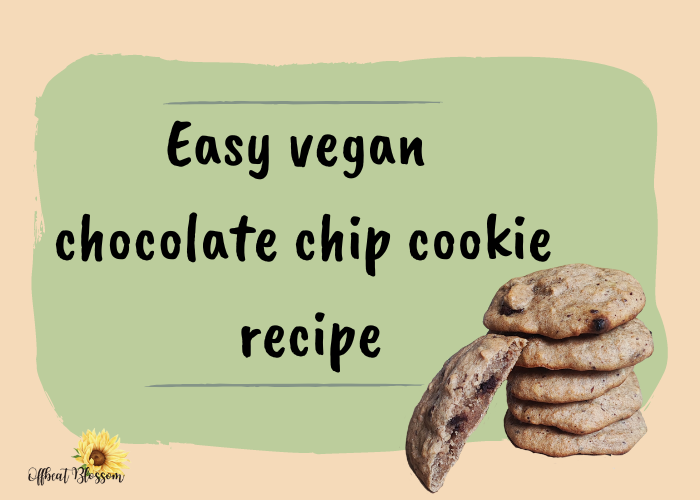 Easy vegan chocolate chip cookie recipe