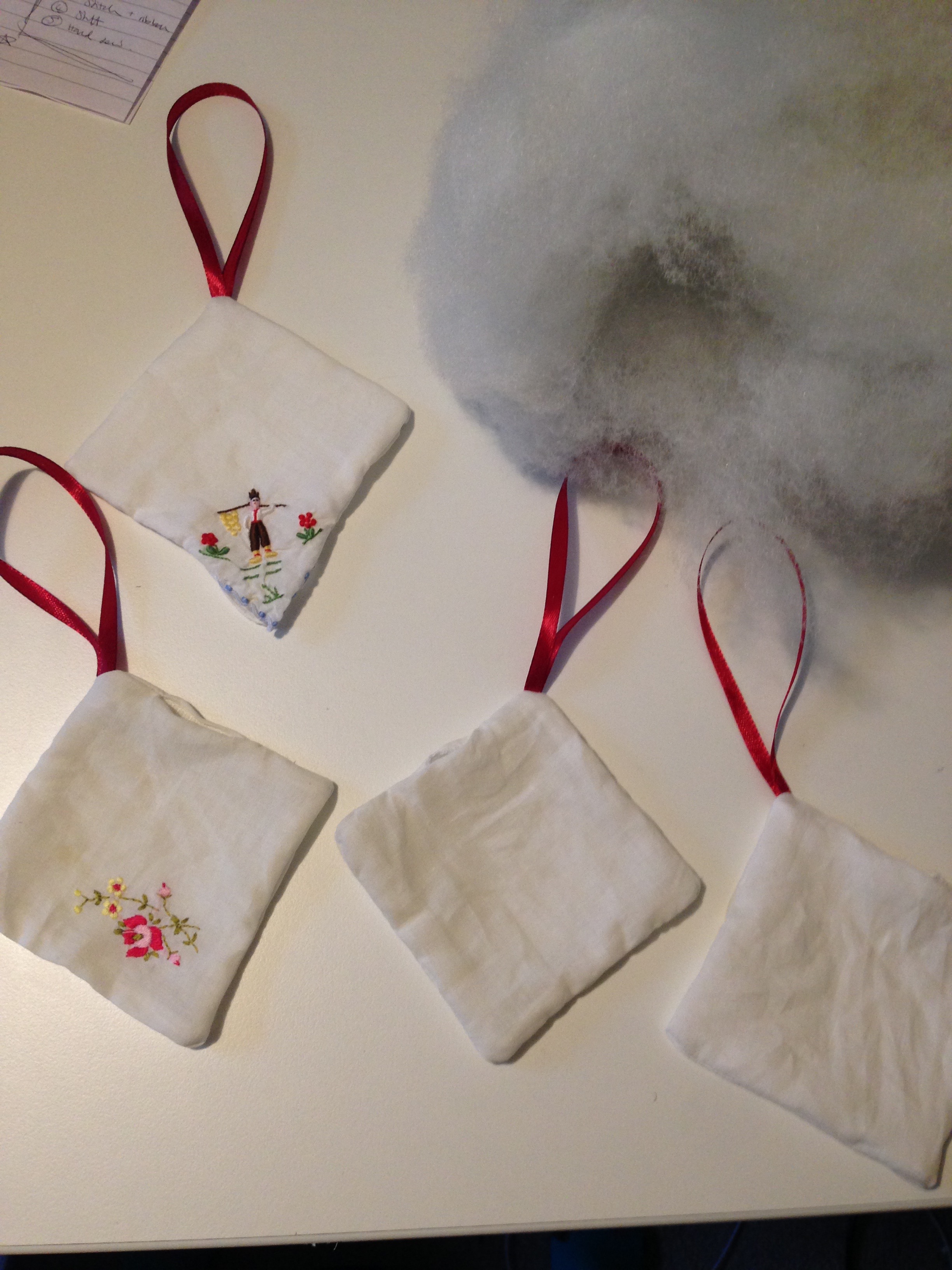 Handmade Christmas decorations