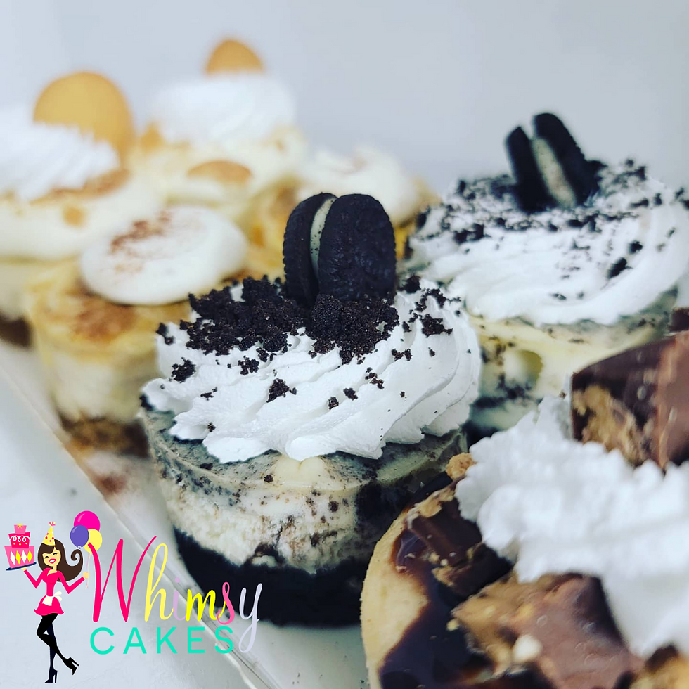 Thanksgiving Sale- Assorted mini cheesecakes 1 dz