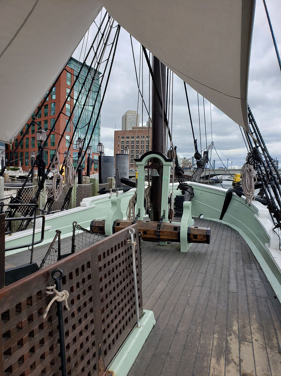 Ship at the Boston Tea Party Ship and Museum