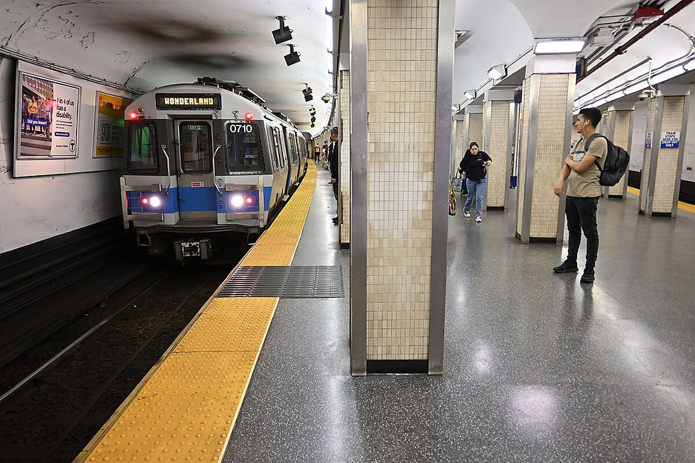 MBTA Blue Line subway