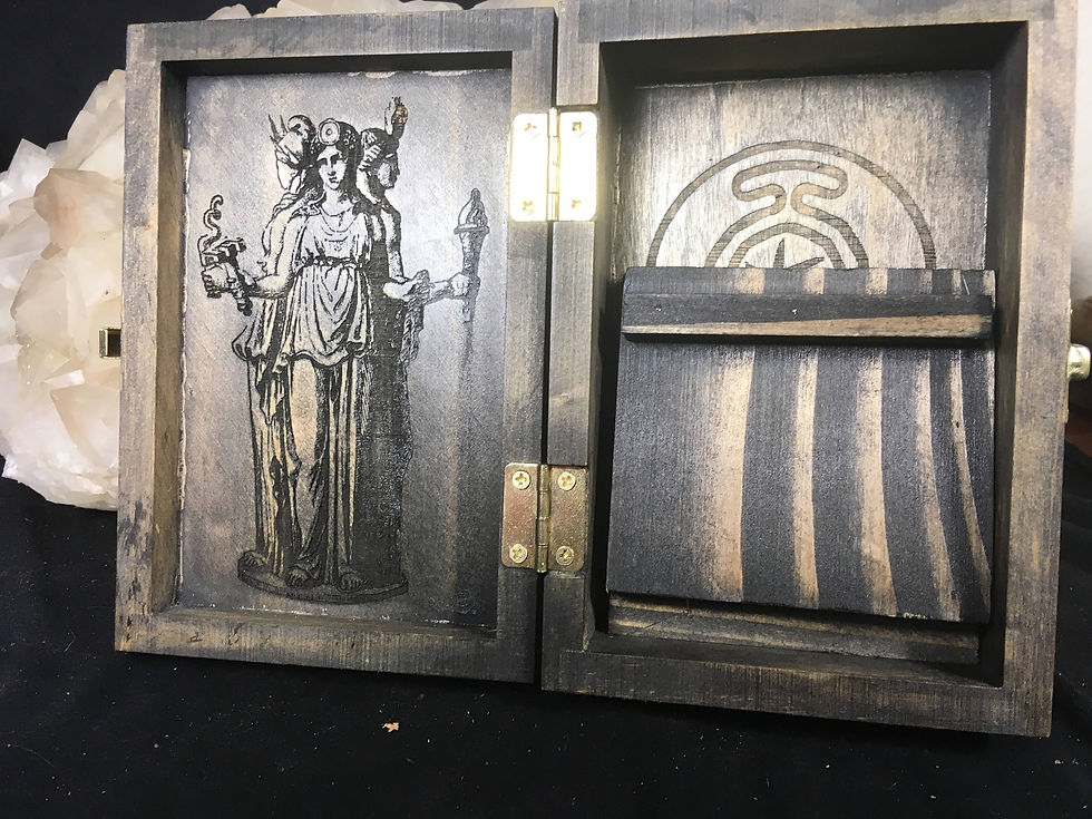 Thumbnail: Hekate Portable Travel Altar Box