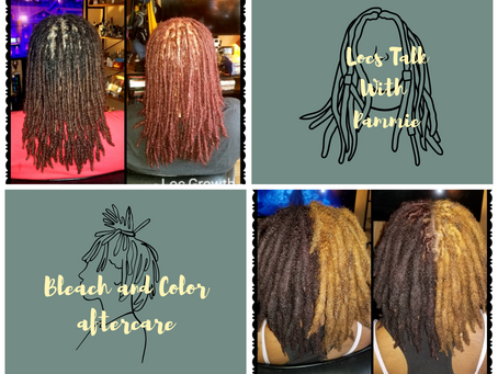 After-Care of Dyeing vs. Bleaching