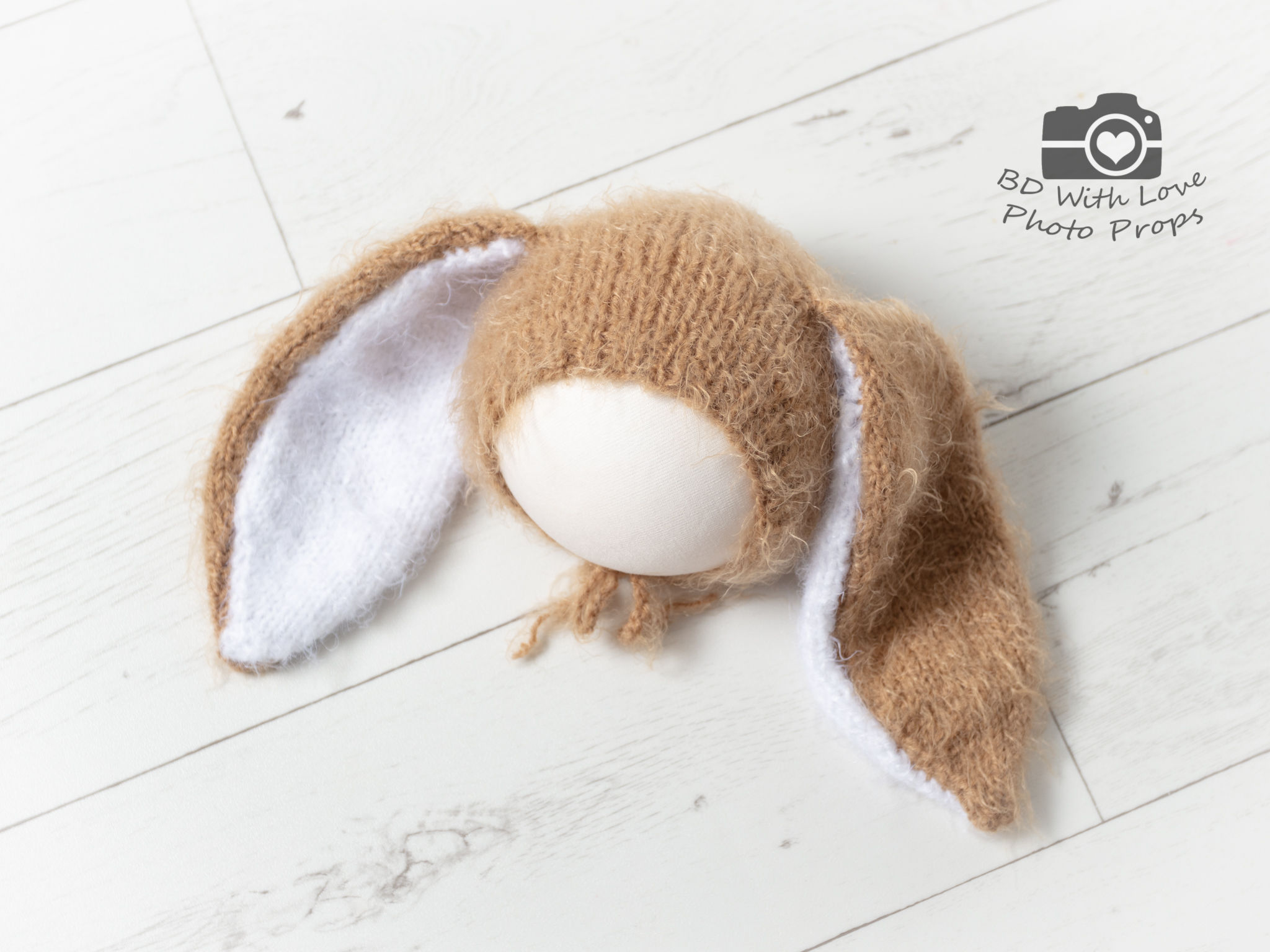 Knitted Bunny Hat - Long Ears