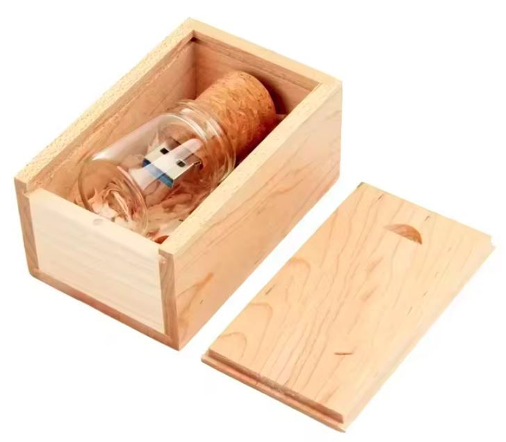 'Message in a Bottle' USB with Box