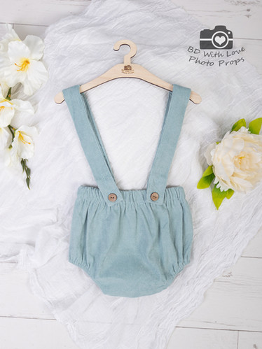 Little Love - Smocked Bloomers (coral/blue) main image 0