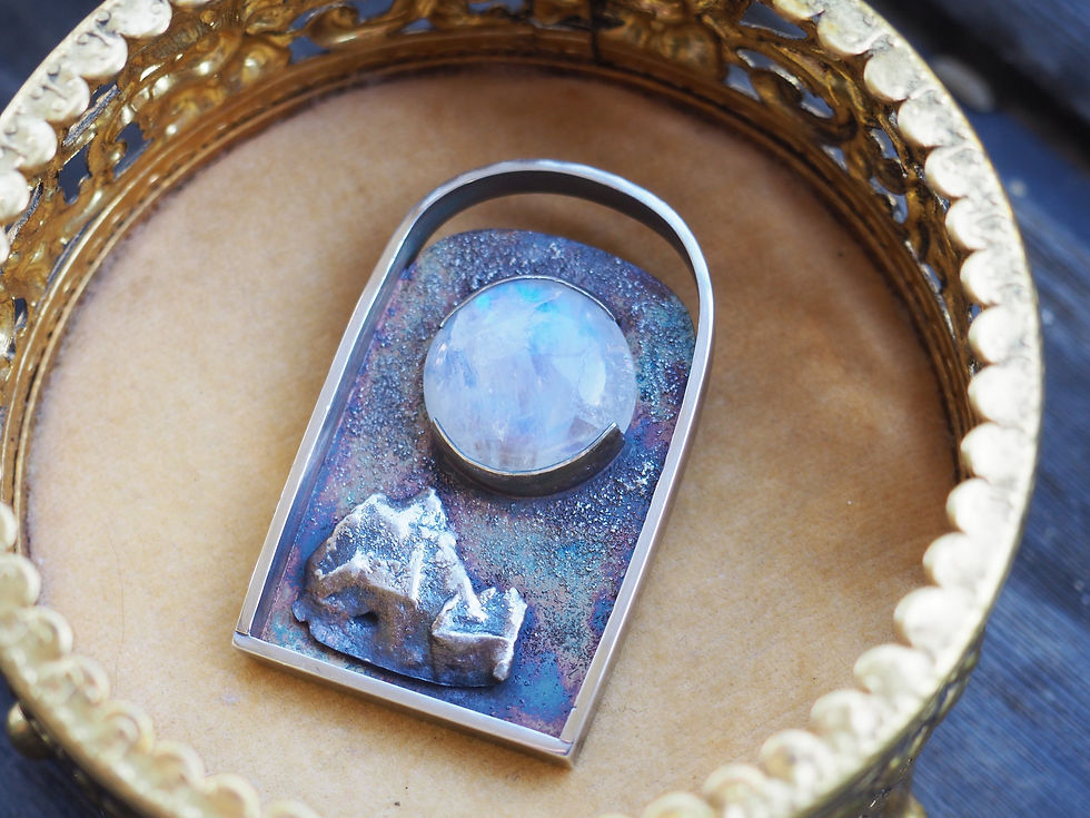 Thumbnail: Lost in the Mountains Moonstone Pendant