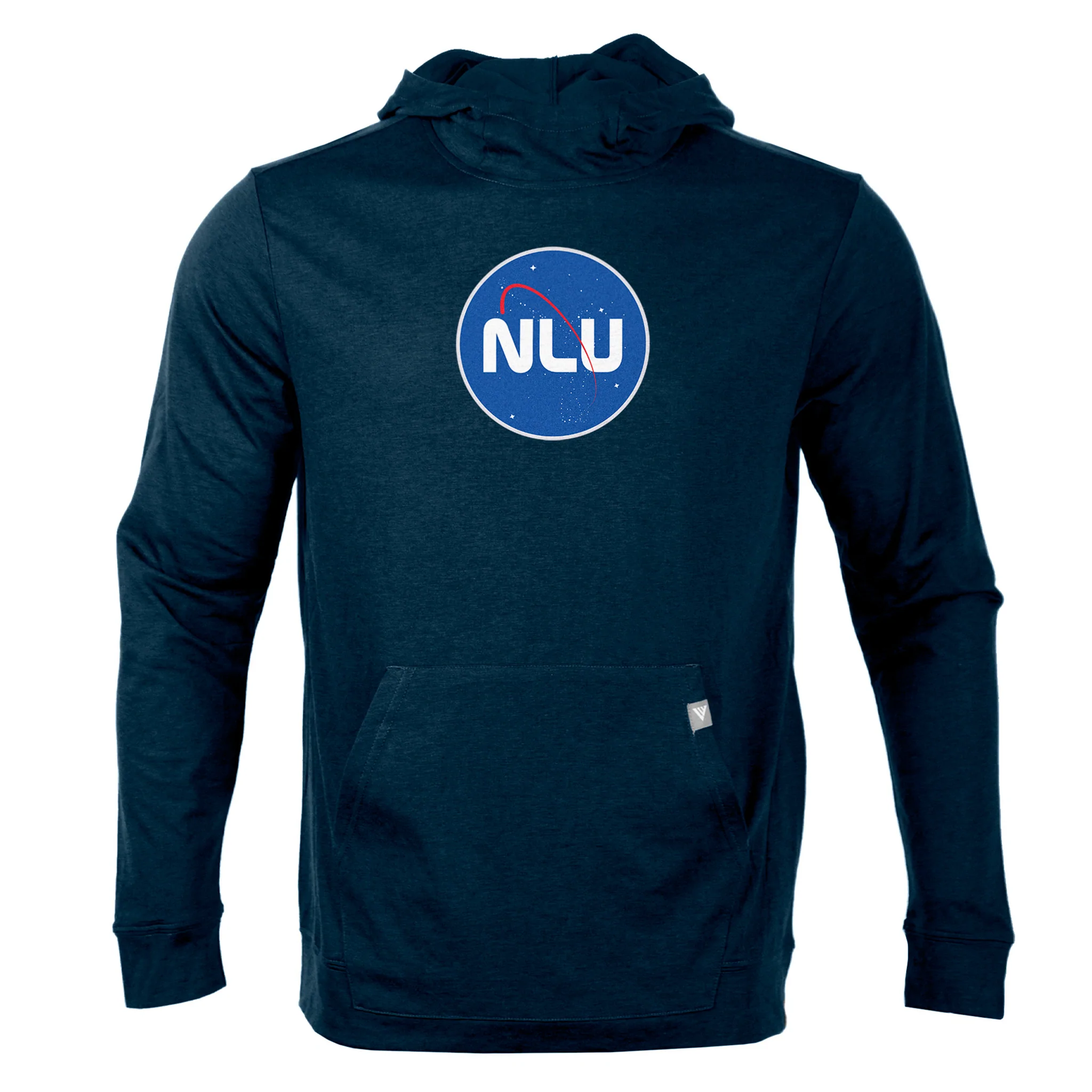 NLU + Levelwear Constellation Lightweight Hoodie Navy DPGC