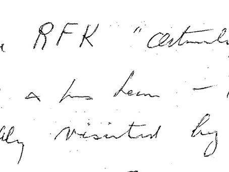 Did RFK Send a Telegram Supporting Mark Lane's Work?