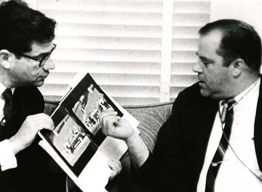 Mark Lane with Charles Brehm