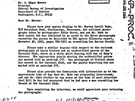 Did Harvey Wade See the Second Oswald?