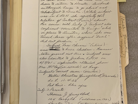 Anne Dischler's Notes on Rose Cherami
