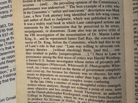 G. Robert Blakey on Mark Lane