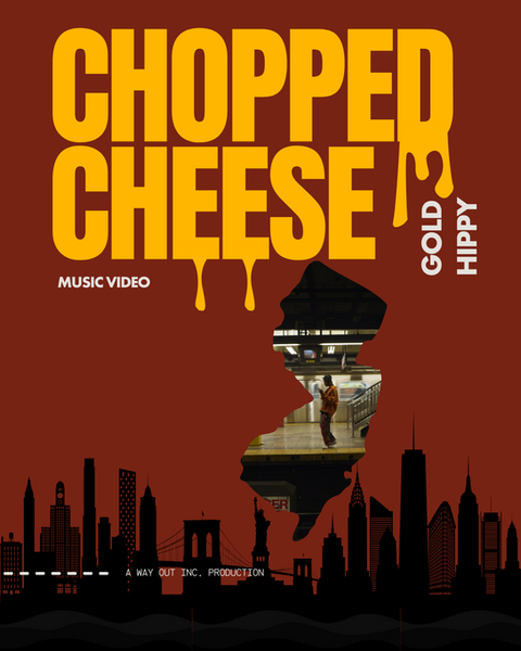 Rapper Gold Hippy goes back to his New York City roots in the vibrant music video for "Chopped Cheese." The video captures the city's energy as he cruises the streets, his song a tribute to the iconic Chopped Cheese sandwich.