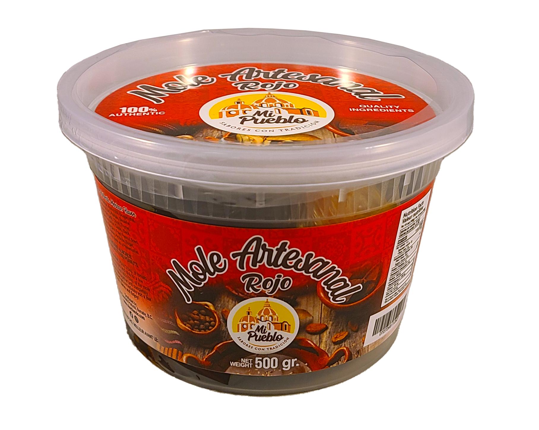 Mi Pueblo Mole Artesanal Rojo 500g