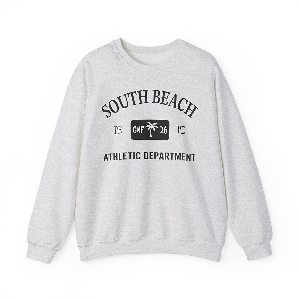 Thumbnail: South Beach Athletic Department Crewneck Sweatshirt