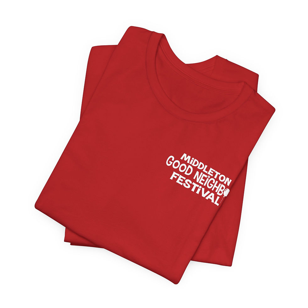 Thumbnail: Good Neighbor Festival Tee — Middleton Festival Lineup Concert T‑Shirt