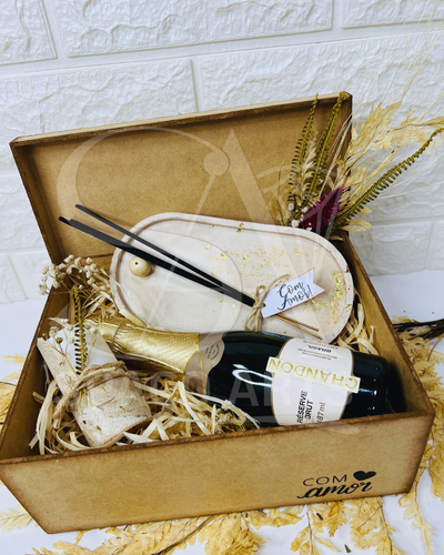 Caixa Presente Presente Personalizado Spaço Arts