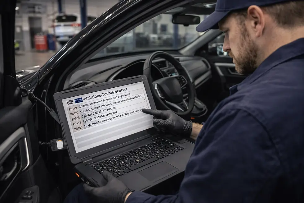 Used engine installation preparation