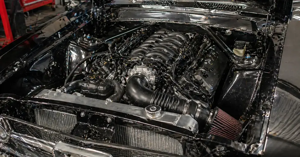 ford coyote engine swap installed