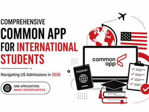 Common App guide for international students applying to US universities in 2026.