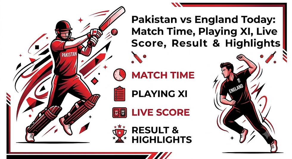 Scorecard graphic of Pakistan vs England 3rd Test at Edgbaston.