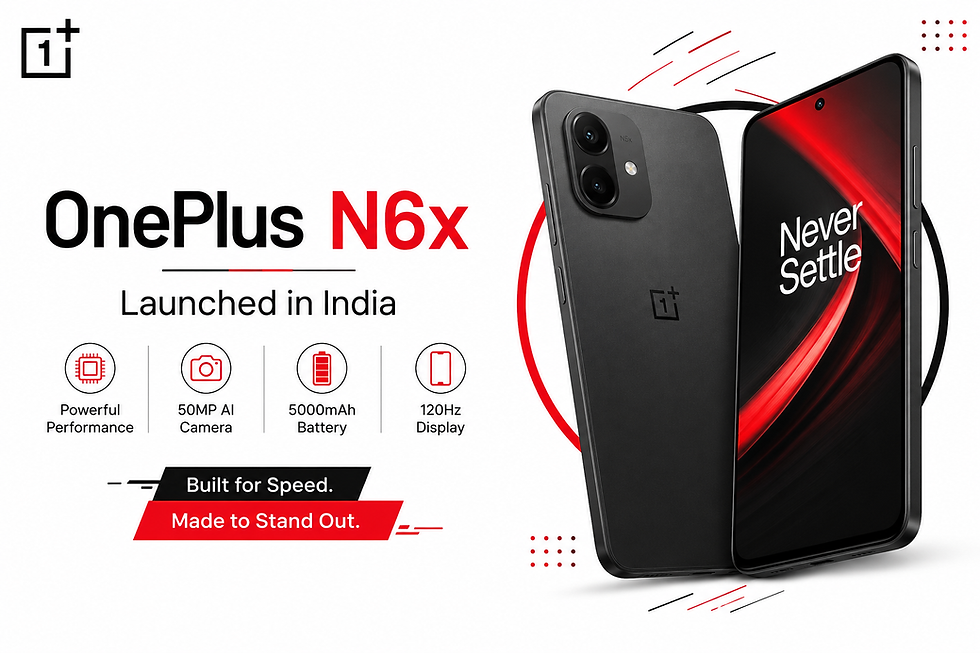 OnePlus N6x smartphone launched in India with price and specifications