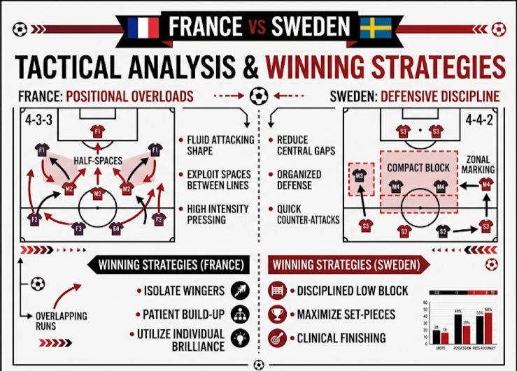 France vs Sweden tactical analysis