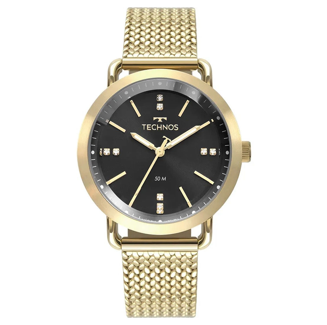 Relógio Technos Feminino Dourado 2036MMC/1P