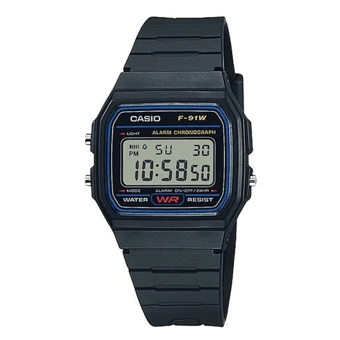 Relógio Casio Vingate Unisex F-91W-1DG