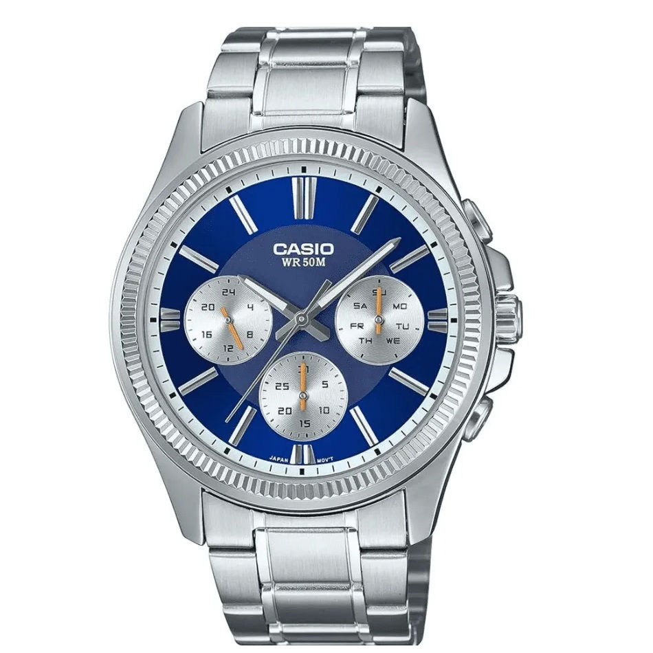 Relógio Casio Cronógrafo Masculino MTP-1375D-2A1VD