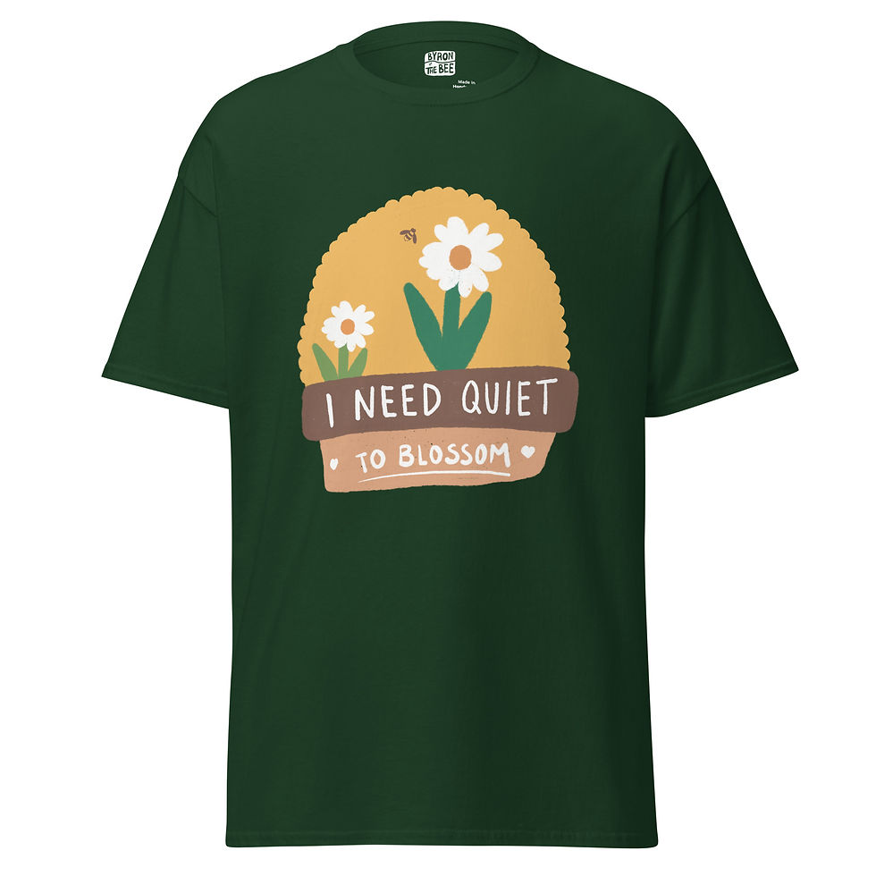 Miniatura: Introvert Nature T-Shirt I need quiet to blossom