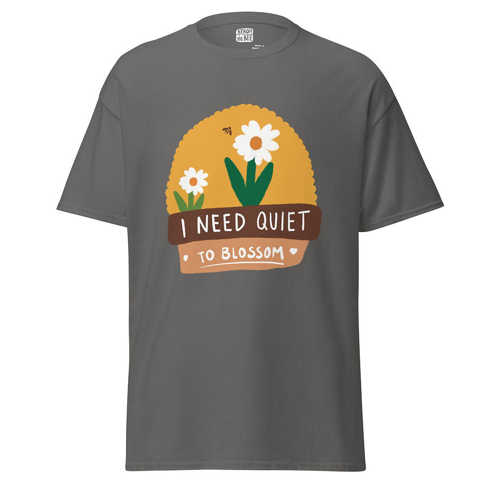 Miniatura: Introvert Nature T-Shirt I need quiet to blossom