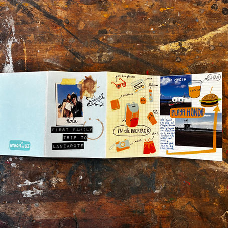 How I Turned a Family Trip into a Foldable Zine