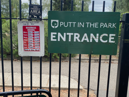 Putt in the park colchester, entrance gate